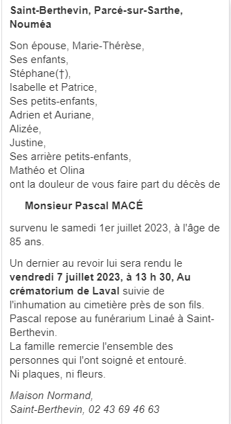 Profil de Pascal MACÉ
